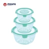 Sealed food preservation box, transparent food-grade refrigerator special freezing food preservation box set, three-piece set, heating available for wholesale Application Scenario